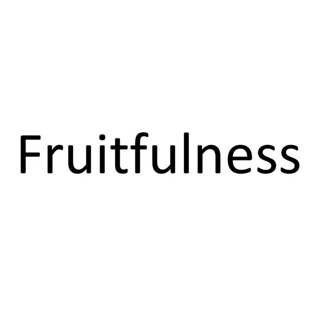  em>fruitfulness /em>