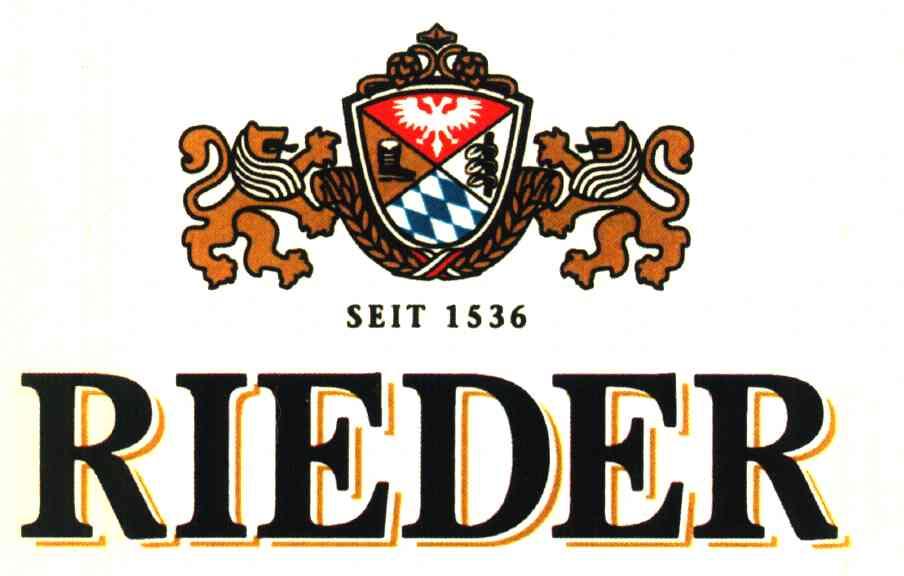 rieder seit 1536