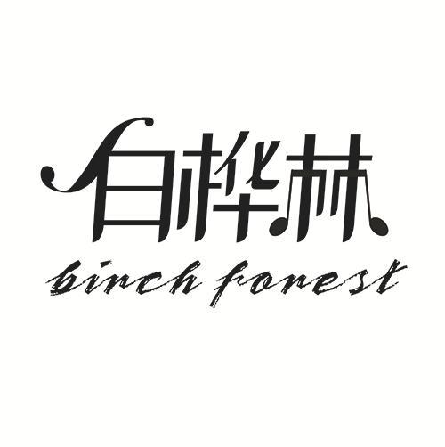 白桦林 birch forest