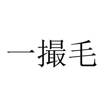 一撮毛 商标注册申请
