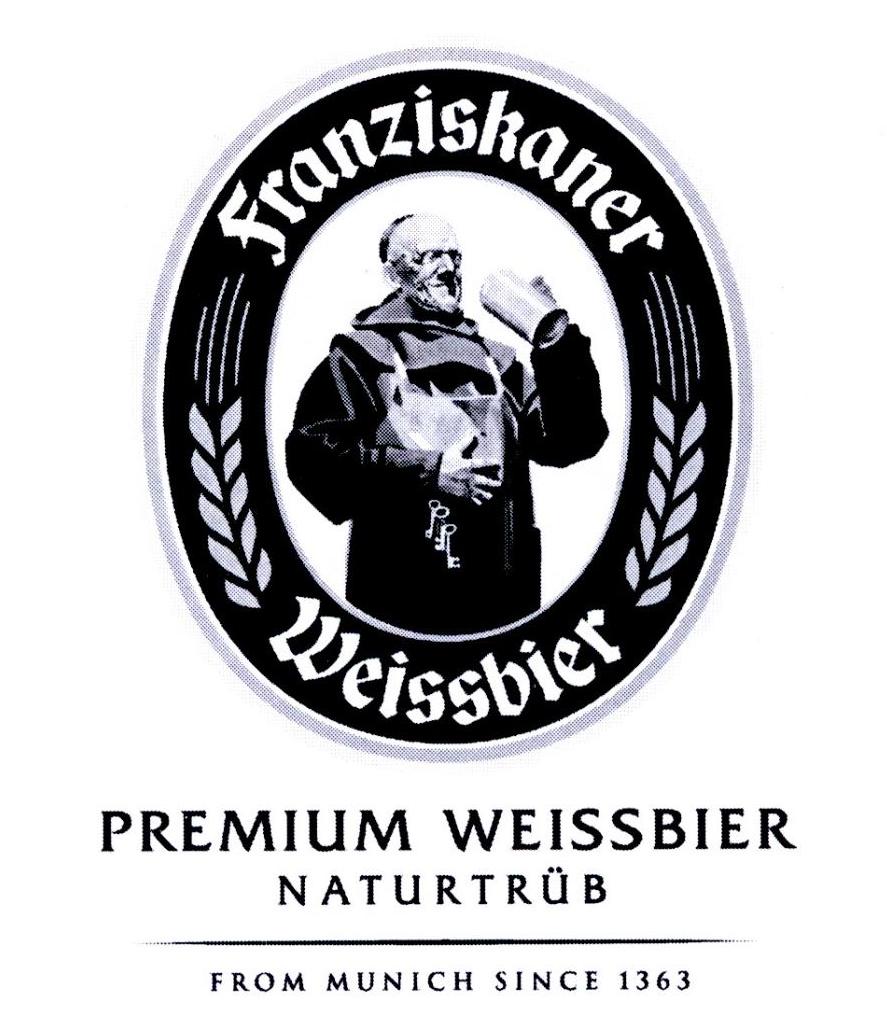 franziskaner weissbier premium  weissbier natur trub from munich