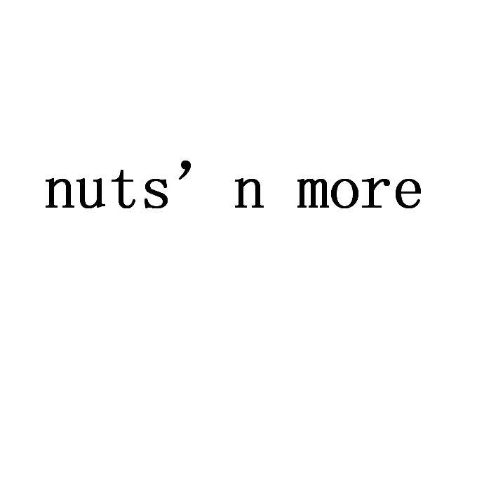 nuts;n  em>more /em>