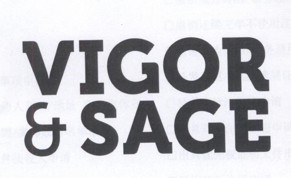  em>vigor /em>& em>sage /em>