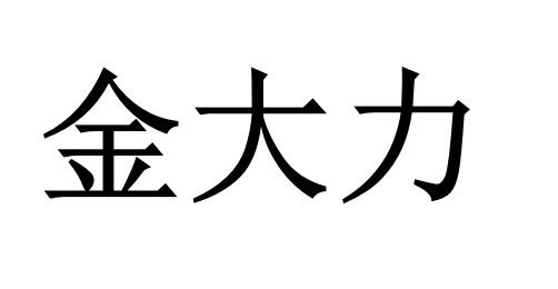 em>金/em em>大力/em>