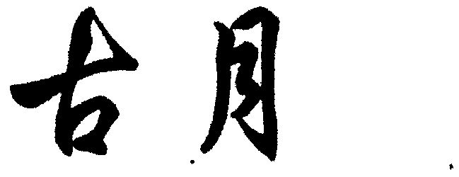 古月                                      