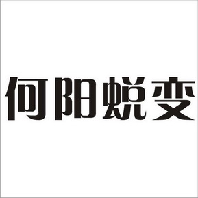  em>何阳 /em> em>蜕变 /em>