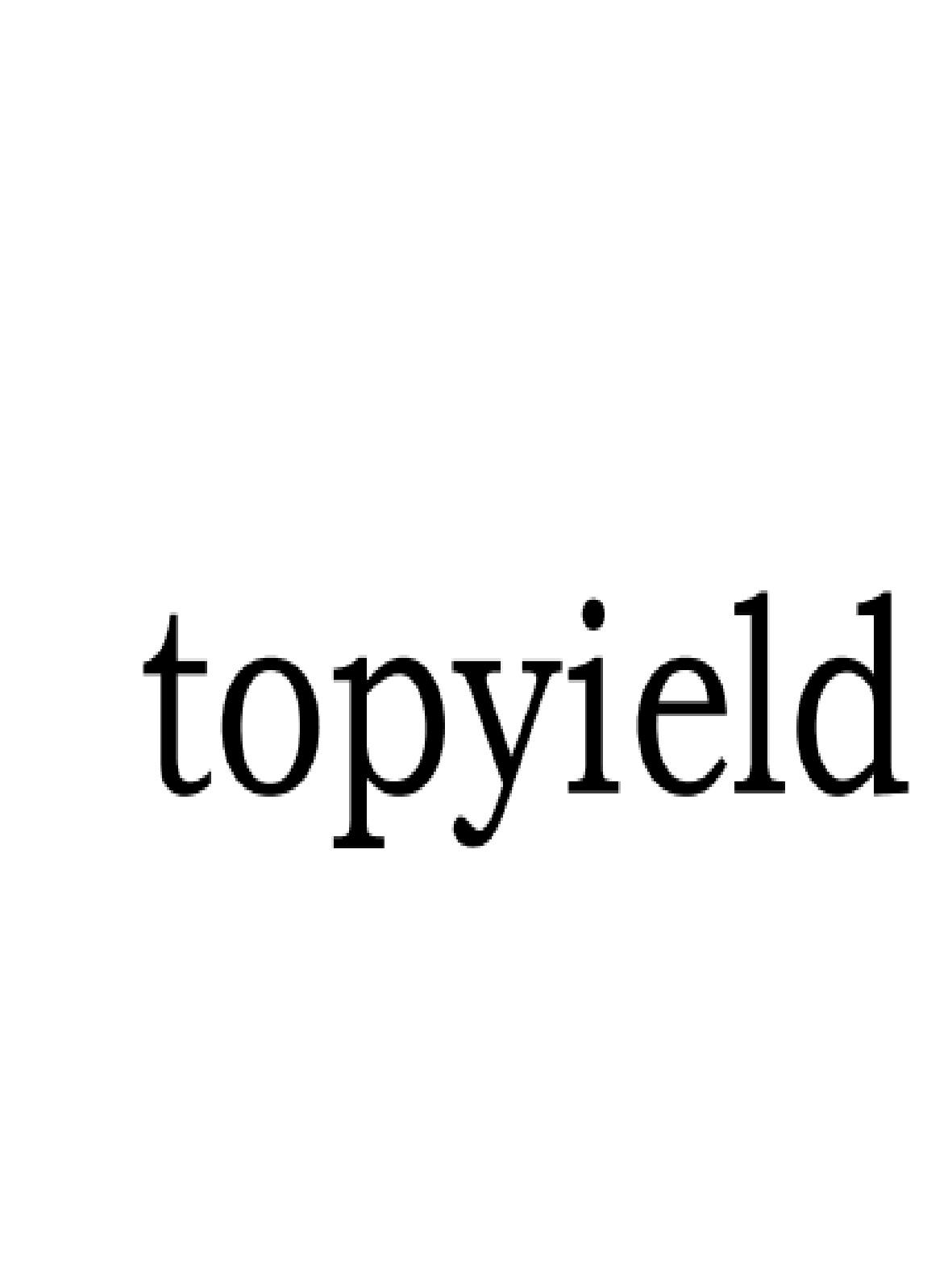  em>top /em> em>yield /em>