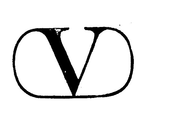 v logo