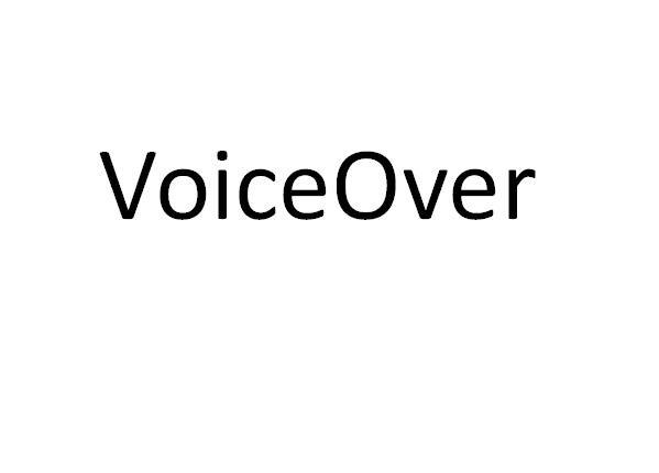voiceover                                 