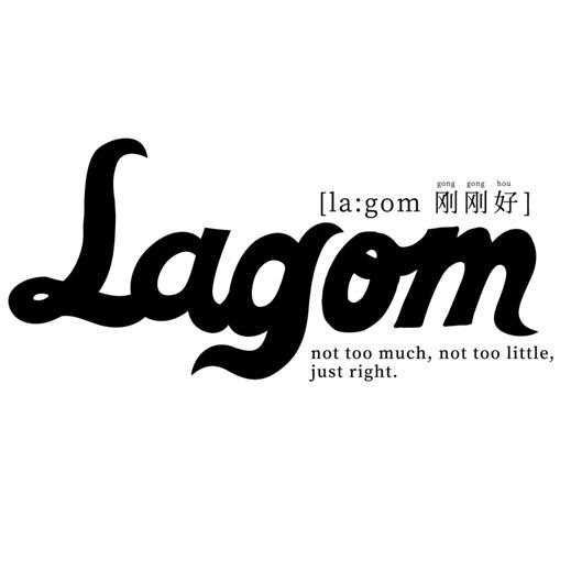  em>la /em>:gom 刚刚好 lagom not too  em>much /em>,not too