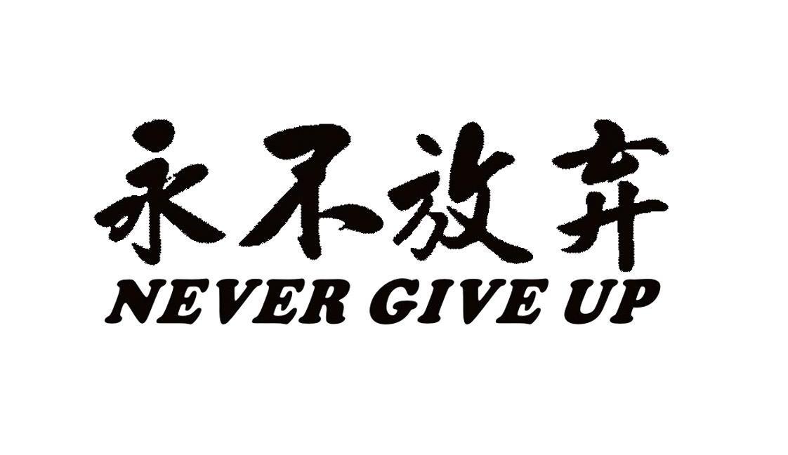  em>永不 /em> em>放棄 /em> em>never /em> em>give /em> em>up 