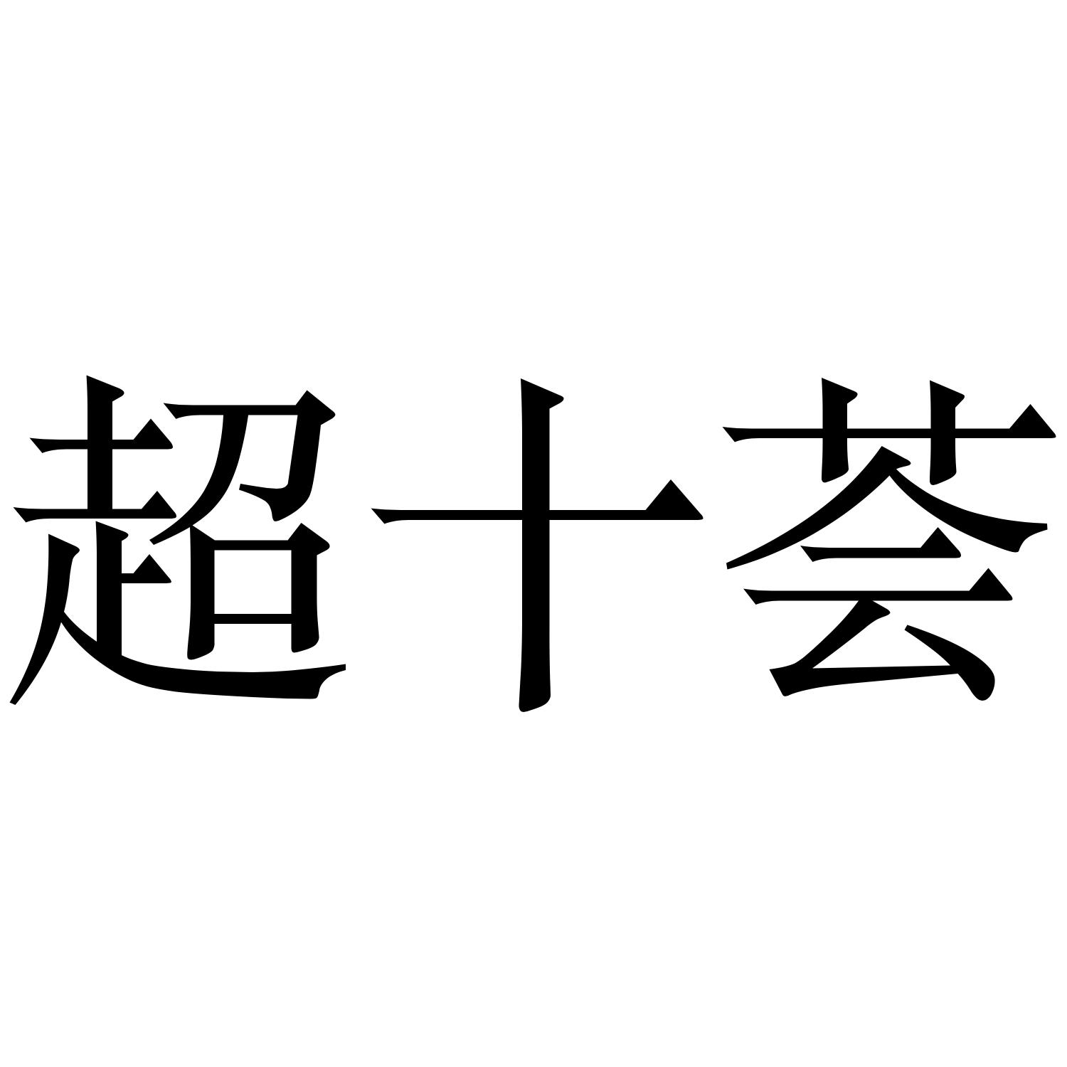 超 十荟等待实质审查