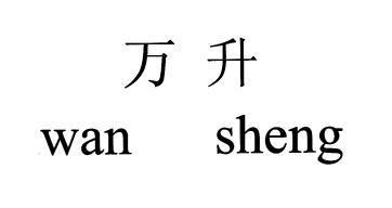 万 升商标注册申请注册公告排版完成