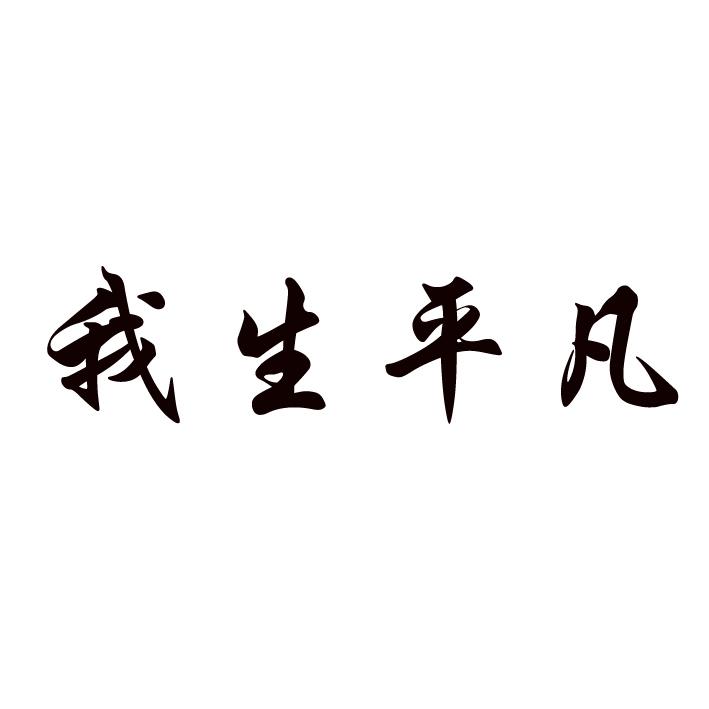 我生平凡
