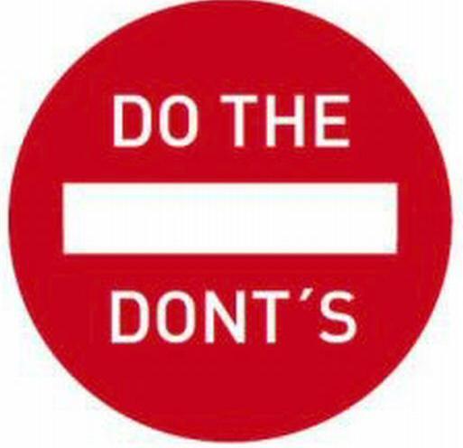 do the donts