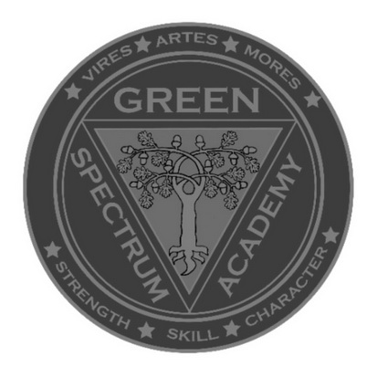 green spectrum academy vires artes mores strength skill