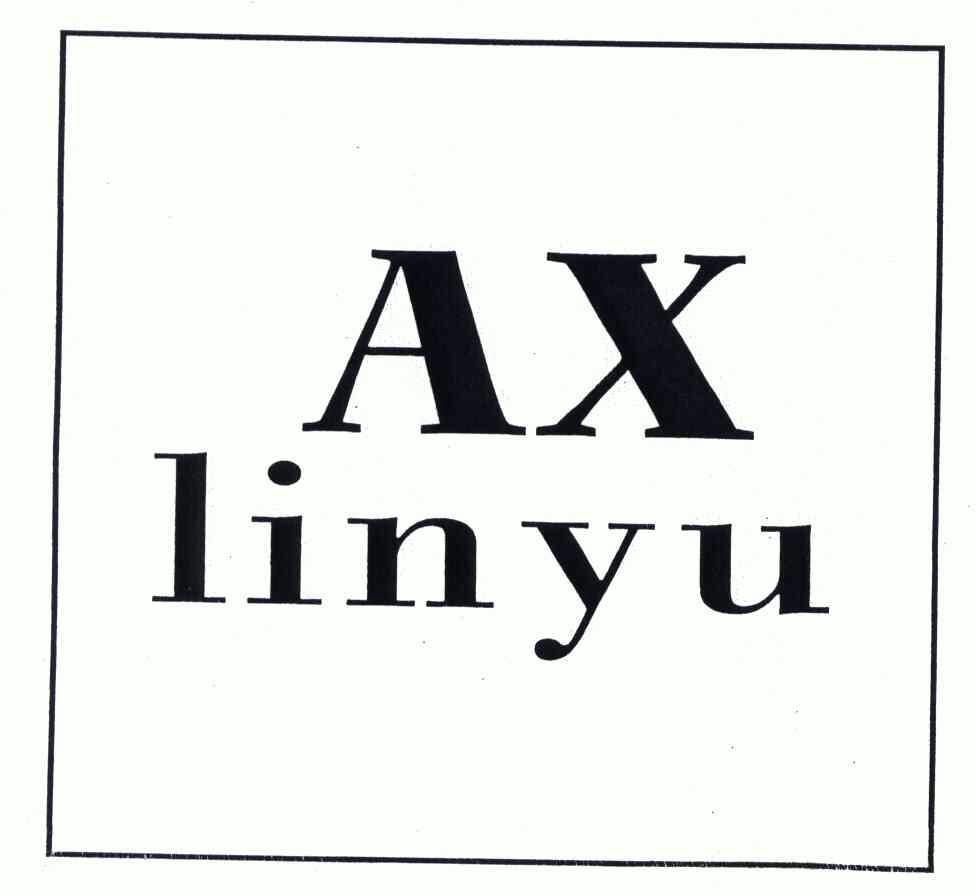 ax lin  yu商标注册申请