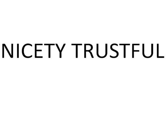 nicety  em>trustful /em>