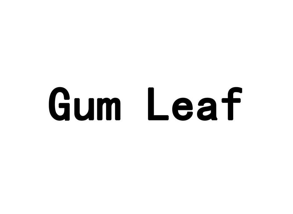  em>gum /em>  em>leaf /em>