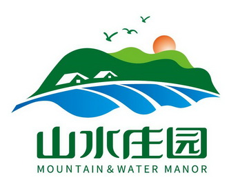 山水logo设计寓意图片