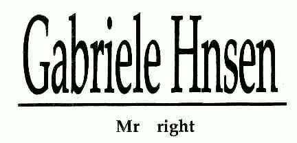  em>gabrielehnsen /em>; em>mr /em> em>right /em>