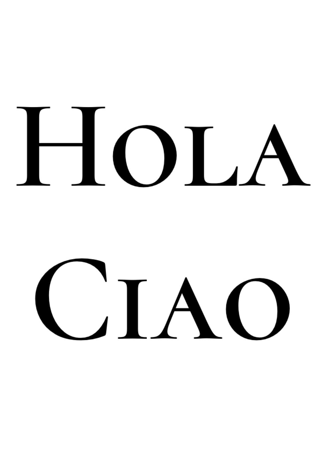 hola ciao