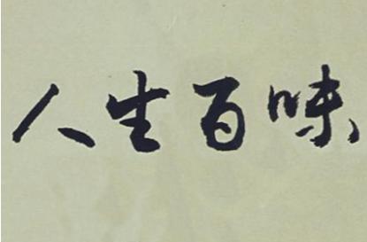 人生百味                                  