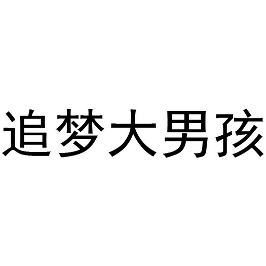  em>追梦 /em>大 em>男孩 /em>