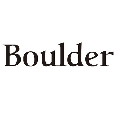 boulder                 