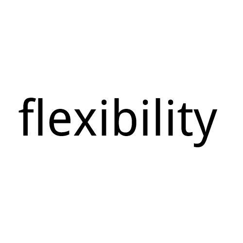  em>flexibility /em>