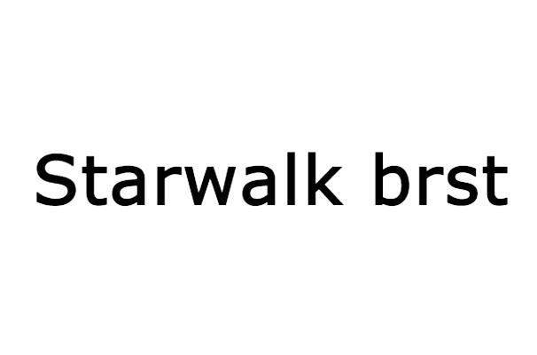 starwalk brst商标注册申请申请/注册号:57395708申请