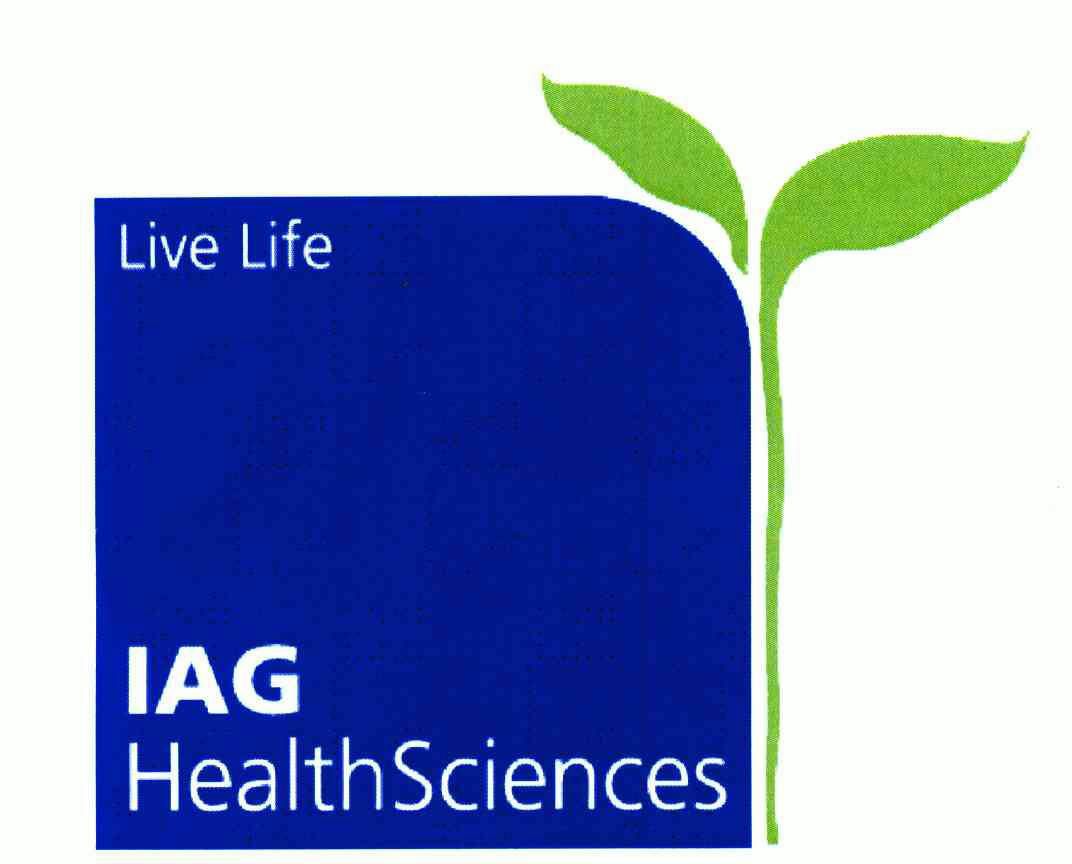 live life;iag healthsciences