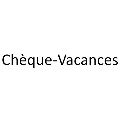 cheque  em>vacances /em>