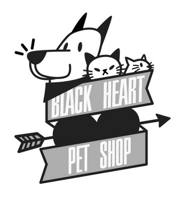  em>black /em>  em>heart /em> pet shop