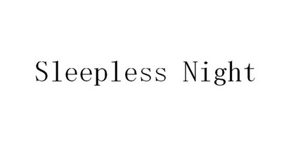 sleepless night