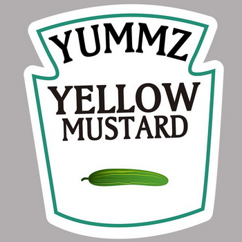 yummz  em>yellow /em> mustard
