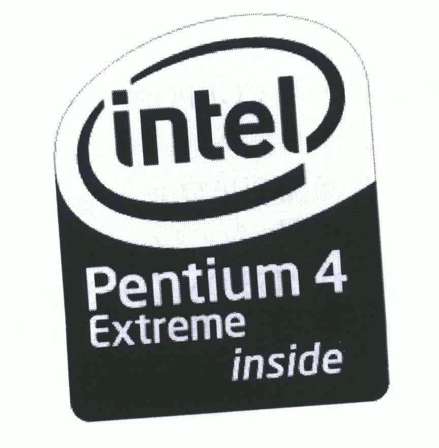 intel pentium 4 extreme inside商标相关数据