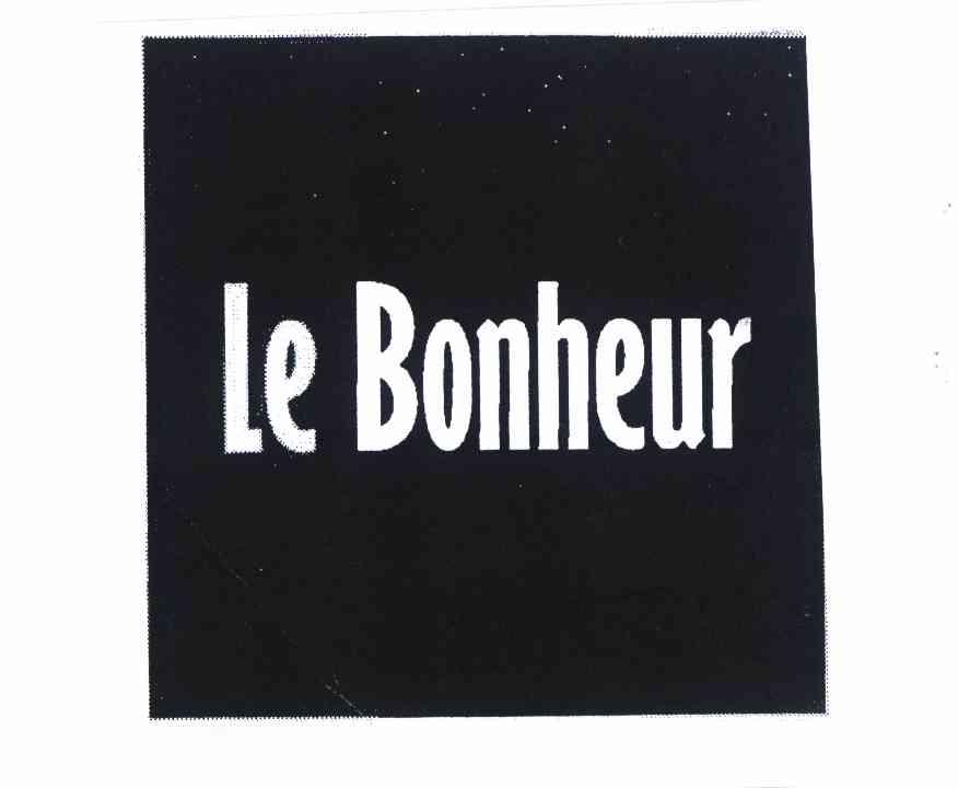  em>le /em>  em>bonheur /em>