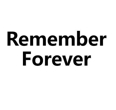 remember forever                          