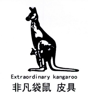 非凡袋鼠皮具商标注册申请申请/注册号:36539660申请日期:2019-02-27