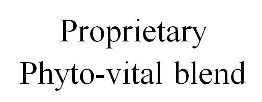 proprietary  em>phyto /em>- em>vital /em> blend