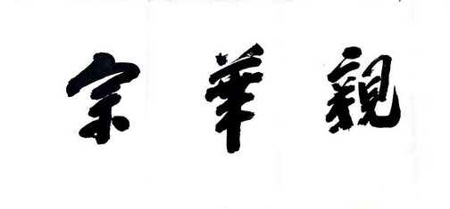  em>宗华 /em> em>亲 /em>