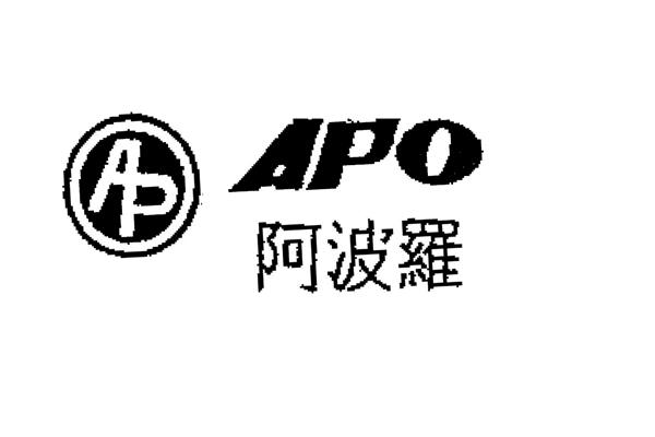 阿波羅 ap apo商標註冊申請受理通知書發文