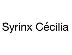 syrinx  em>cecilia /em>