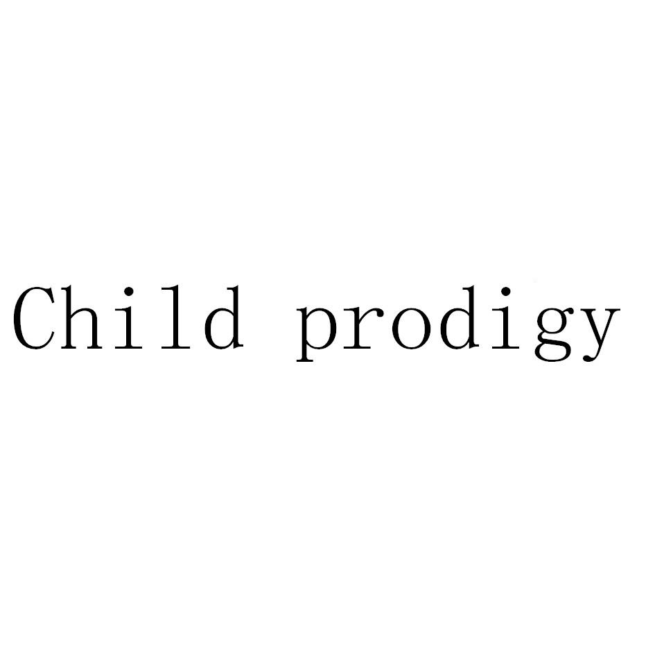  em>child /em>  em>prodigy /em>