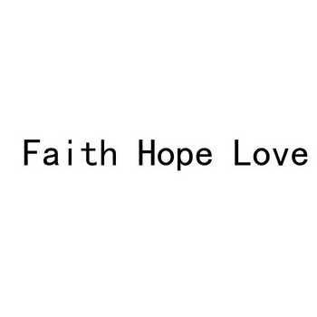  em>faith /em> hope love