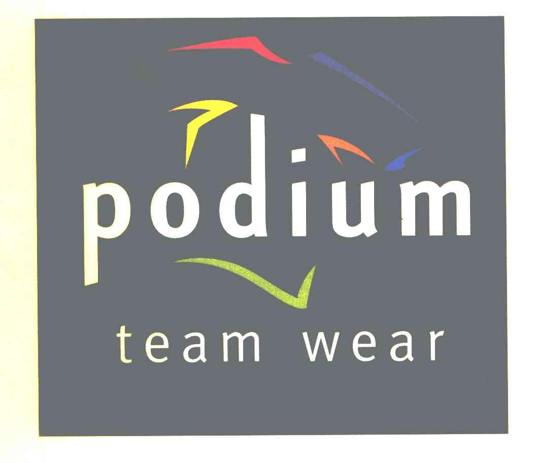  em>podium /em> team wear