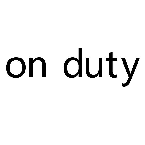 on em>duty /em>