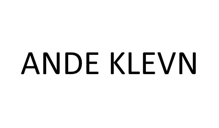 ande klevn商标注册申请申请/注册号:40969398申请日
