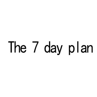 the 7  em>day /em>  em>plan /em>